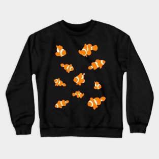 Clown Fish Aquarium Crewneck Sweatshirt